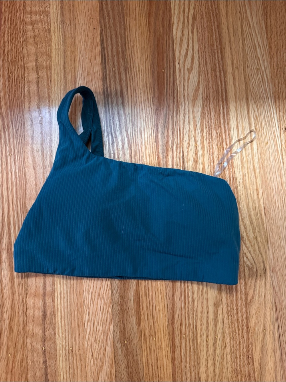 Lululemon ribbed Nulu Asymmetric yoga bra light support A/B cup